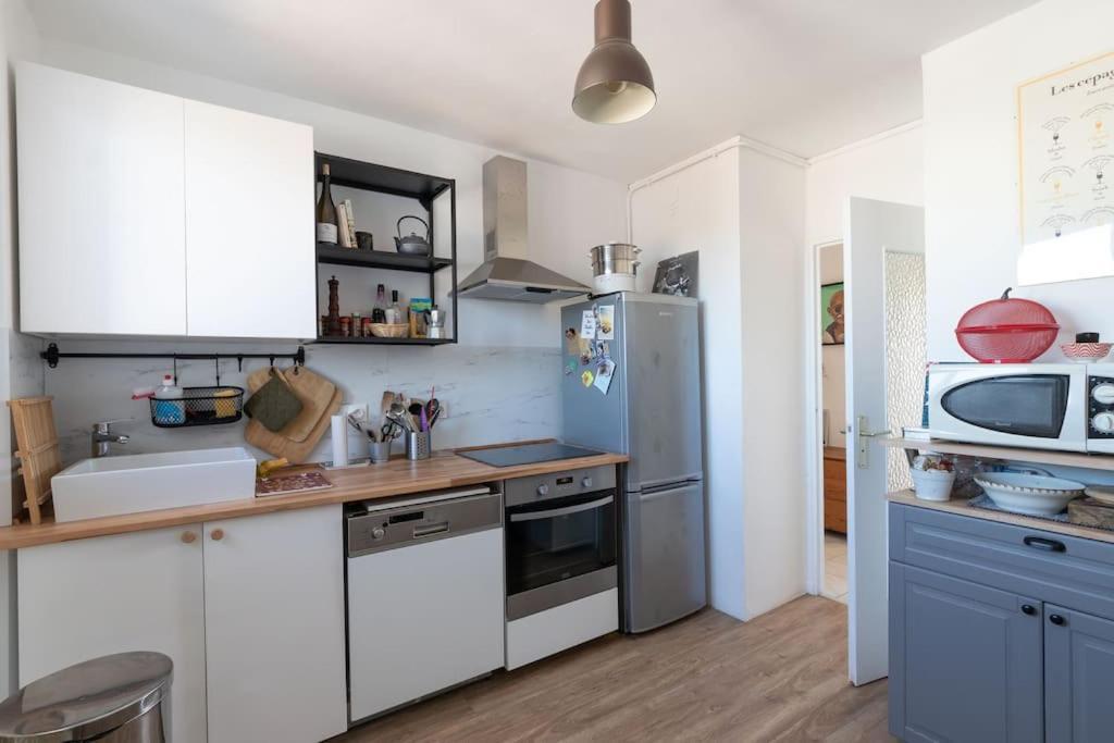 Villefranche-sur-Saône Cabana & Grand Appartement Cosy - Parking & Balcon מראה חיצוני תמונה