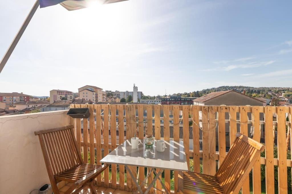 Villefranche-sur-Saône Cabana & Grand Appartement Cosy - Parking & Balcon מראה חיצוני תמונה